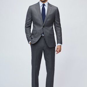 Bonobos Daily Grind Men's Suit | Jacket Tailored Fit 44L | Pants Slim Fit 35x32